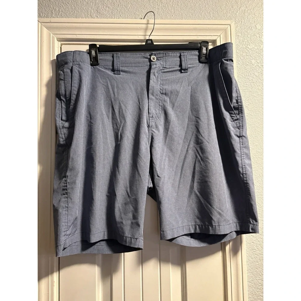 Denali Men's Blue Performance Golf Shorts Stretch Casual Lightweight Size 40
